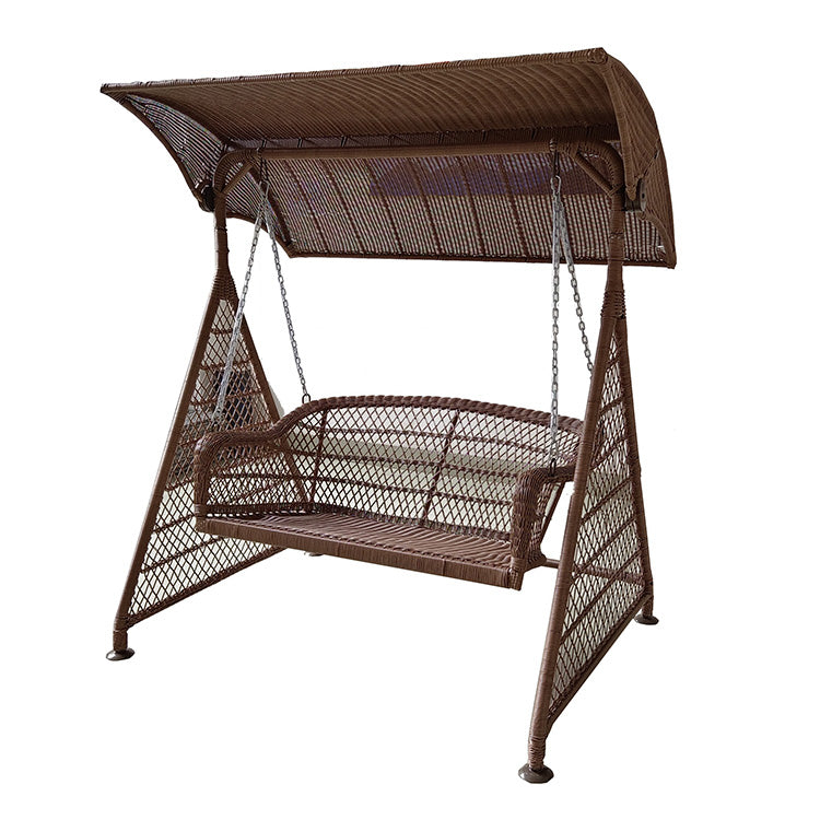 Oehid Outdoor Hanging Swing Chair Patio Rattan Swings Basket Hammock