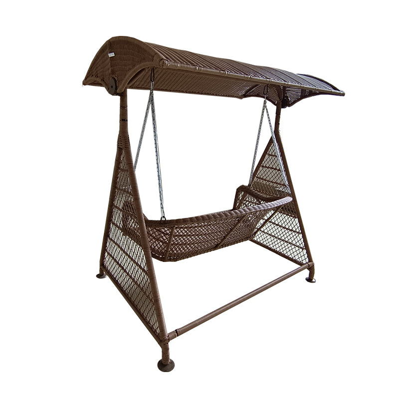 Oehid Outdoor Hanging Swing Chair Patio Rattan Swings Basket Hammock